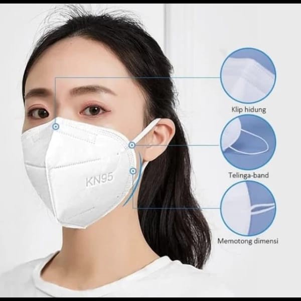 MASKER KN95 5ply Isi 10 Pcs Disposable Mask High Grade Quality