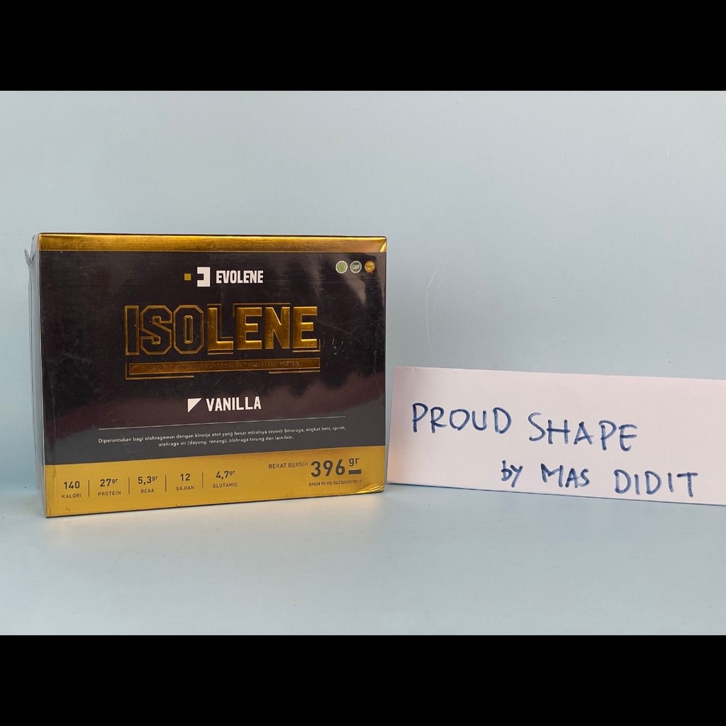 Jual Susu Whey Protein Isolate (Rasa Vanilla) isi 12 Sachet Shopee
