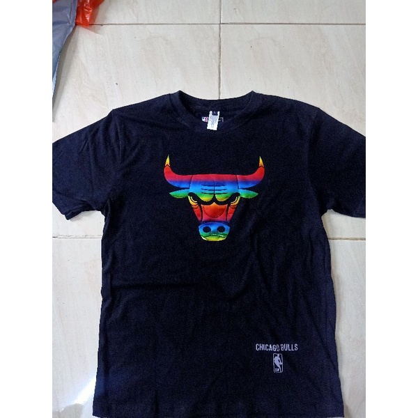 (READY STOCK) KAOS CHIKAGO BULLS RAINBOW FULL LEBEL MIROR 1:1