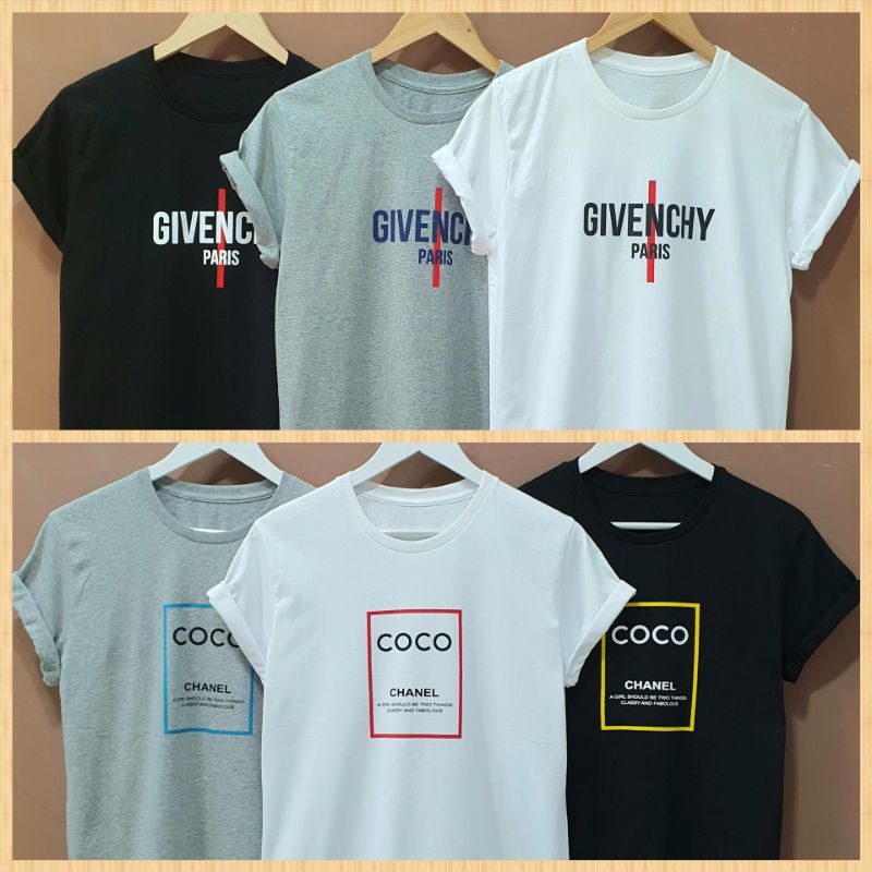 Kaos cewek katun lucu / Baju atasan wanita murah / Tshirt cowok /GivenchyOS ¦¦ CocochanelOS