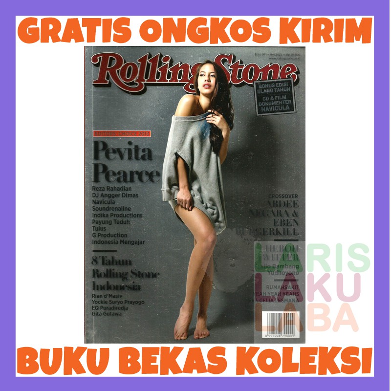 MAJALAH ROLLING STONE INDONESIA NOMOR 97 EDISI 97 BEKAS KOLEKSI