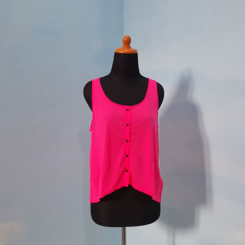 Tanktop Pink Neon H&M