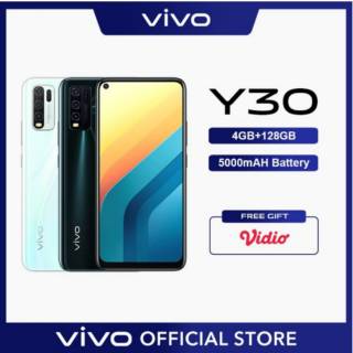 HP VIVO Y30 RAM 4 128GB GARANSI RESMI TERMURAH | Shopee