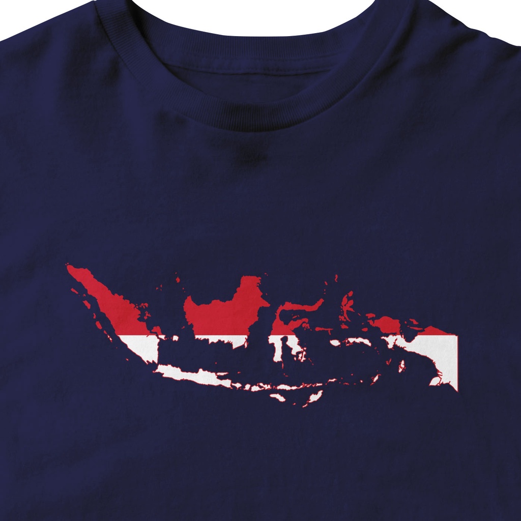 Kaos Indonesia Peta - Kaos Distro