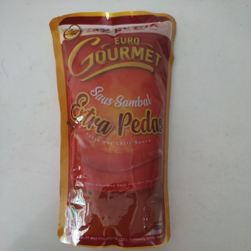 

Euro Gourmet Saus Sambal Ekstra Pedas 1 kg