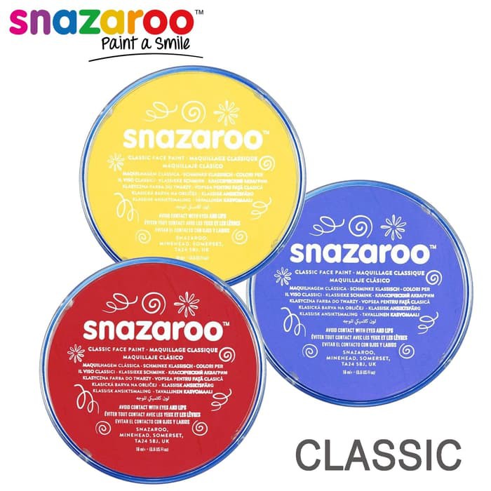 Snazaroo Classic Face and Body Paint, 18ml