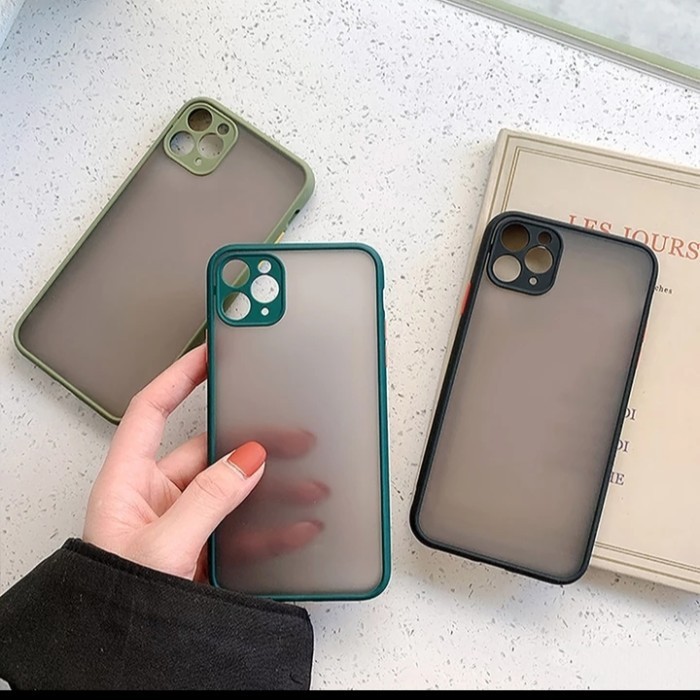 Oppo Realme C3 / C11 Soft Case Matte Frosted Case Aero Full Kamera