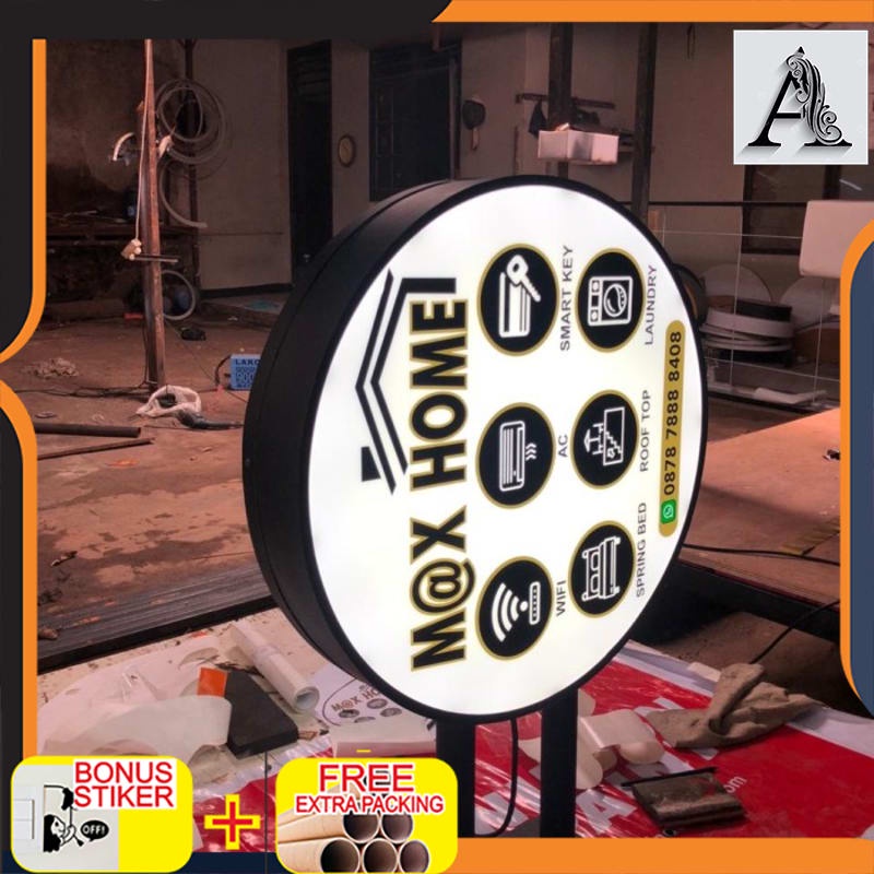 

Grosir Akrilik sign/LED Sign/Neon sign/3D sign/TERMURAH - 15cm