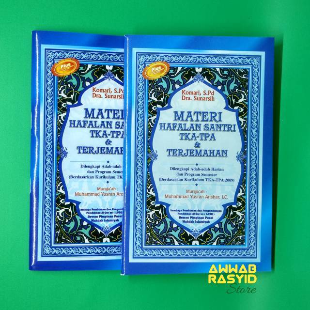Materi Hafalan Santri TKA-TPA & Terjemahan (Ukuran Kecil)