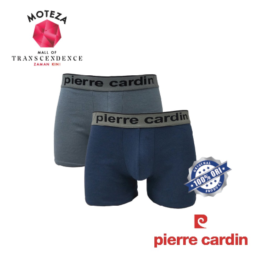 Celana Dalam Underwear Boxer Pria Katun - Pierre Cardin PC 252 / PC252 - Isi 2 pcs