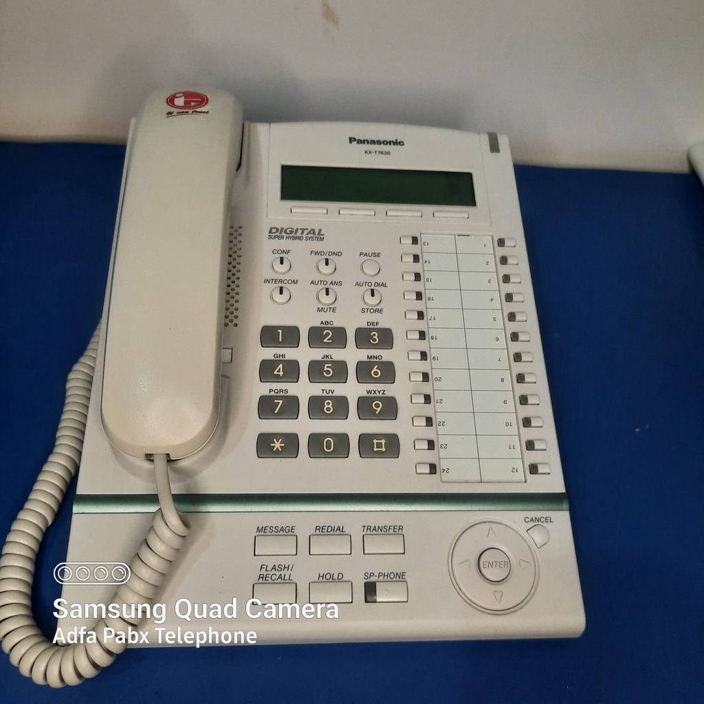 TELEPON PANASONIC KX - T7630 / Digital Telepon Pabx