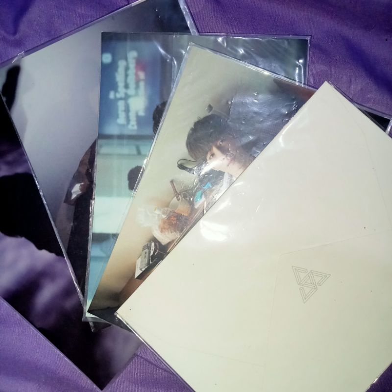 postcard official wonwoo album director's cut seventeen