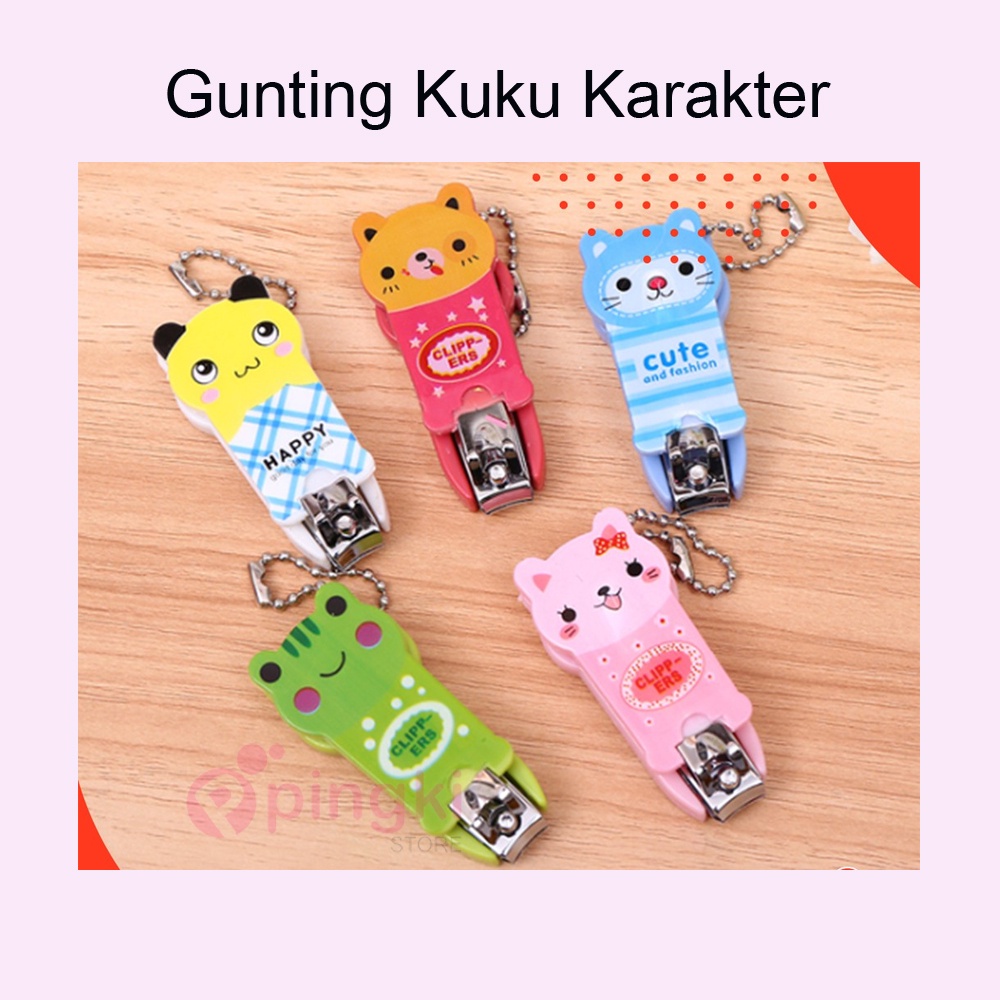 GUNTING KUKU KARAKTER IMUT / SOUVERNIR GUNTING KUKU KARAKTER / GUNTING KUKU LUCU