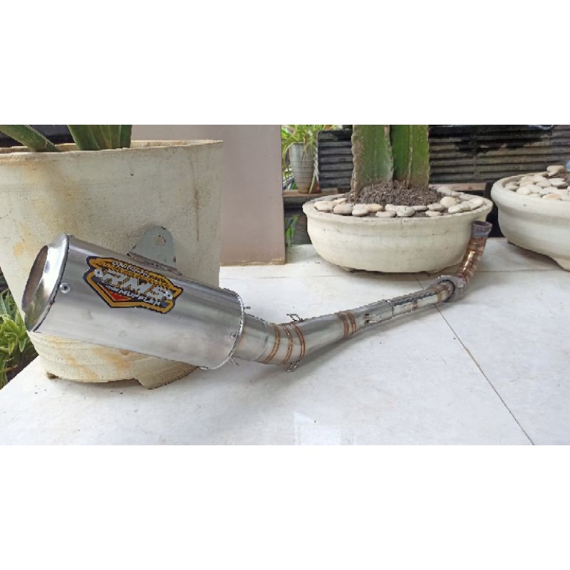Slincer GP1 RMS Original Muffler&Leheran PNP Supra X&Fit, Jupiter Z,Grand,Revo