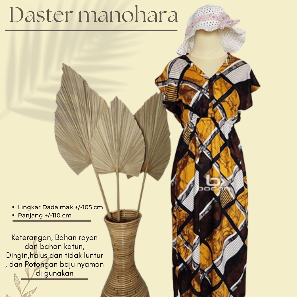 Daster/Dress Manohara Bali Panjang