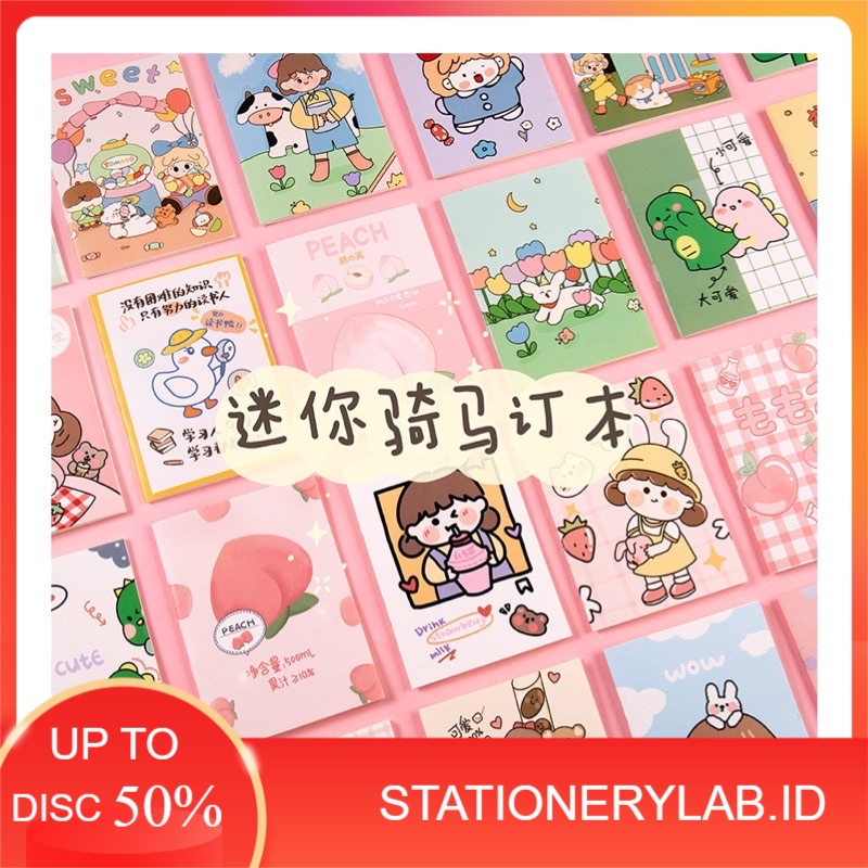 

LAB B016 | BUKU TULIS MINI | BUKU CATATAN CARTOON