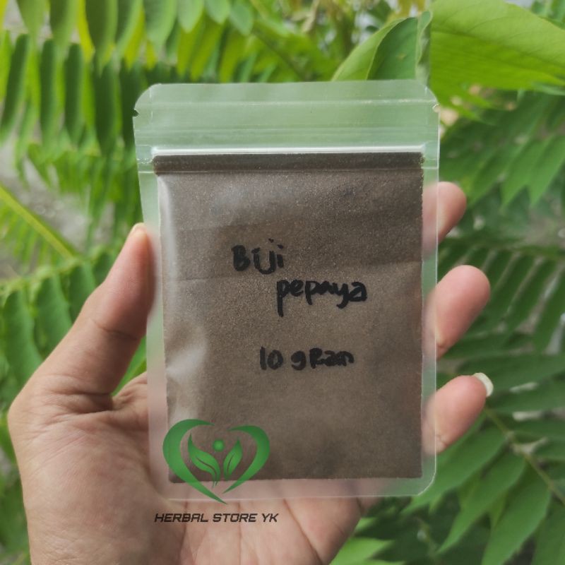 

BUBUK BIJI PEPAYA MURNI/PAPAYA SEEDS POWDER