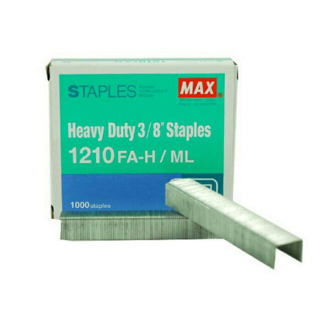 

Isi Staples Max 1210 (23/10)