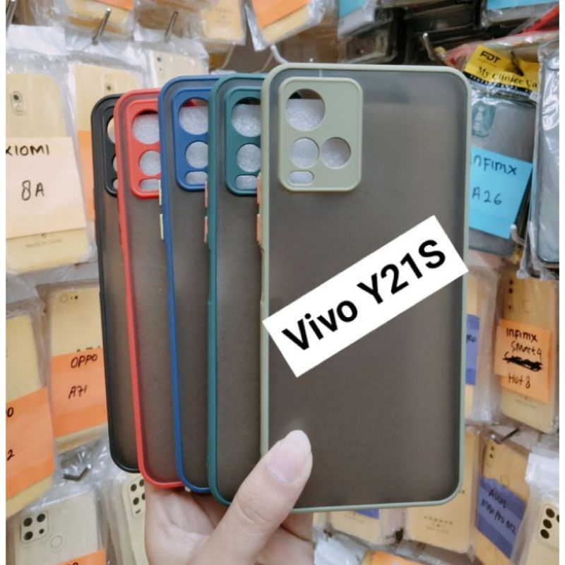 Soft Case My Choice Vivo Y21S / Case Dove Vivo Y21S Pelindung Camera / Bumper