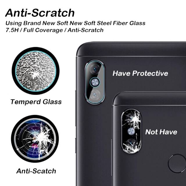 Tempered Glass Camera lens Xiaomi MI Mix 2 TG Anti Gores Kaca Belakang Pelindung Kamera Premium