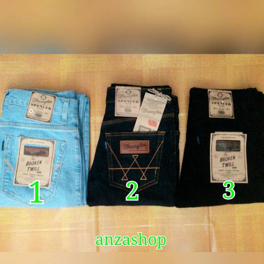 

Celana wrangler pensil