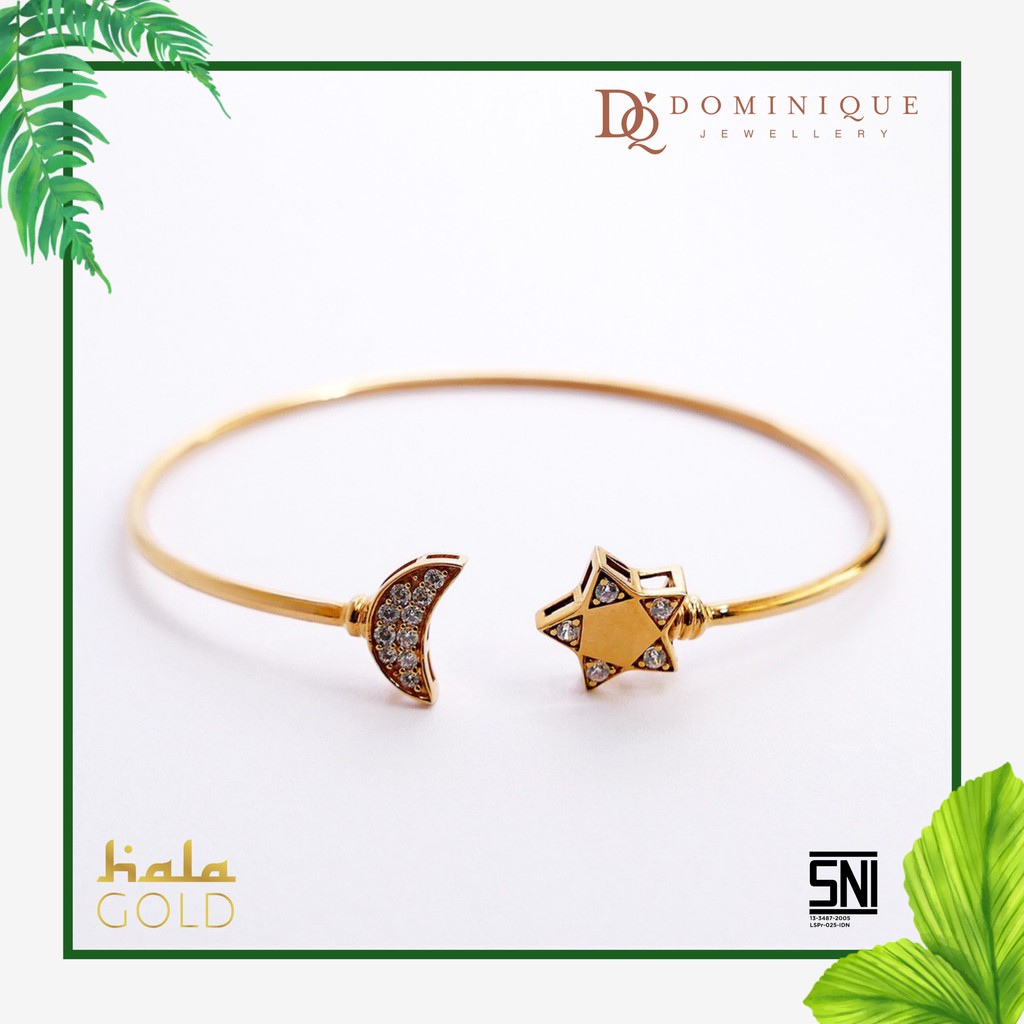 

Dominique Jewellery - Gelang Hala Gold Collection DQHL82785
