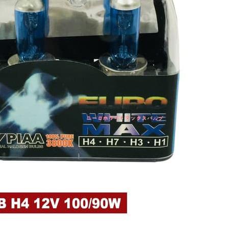 ✲ BOHLAM/ BULB PIAA EURO LED H4 12VOLT 100 WATT XENON SUPERWHITE 2 PCS ☞