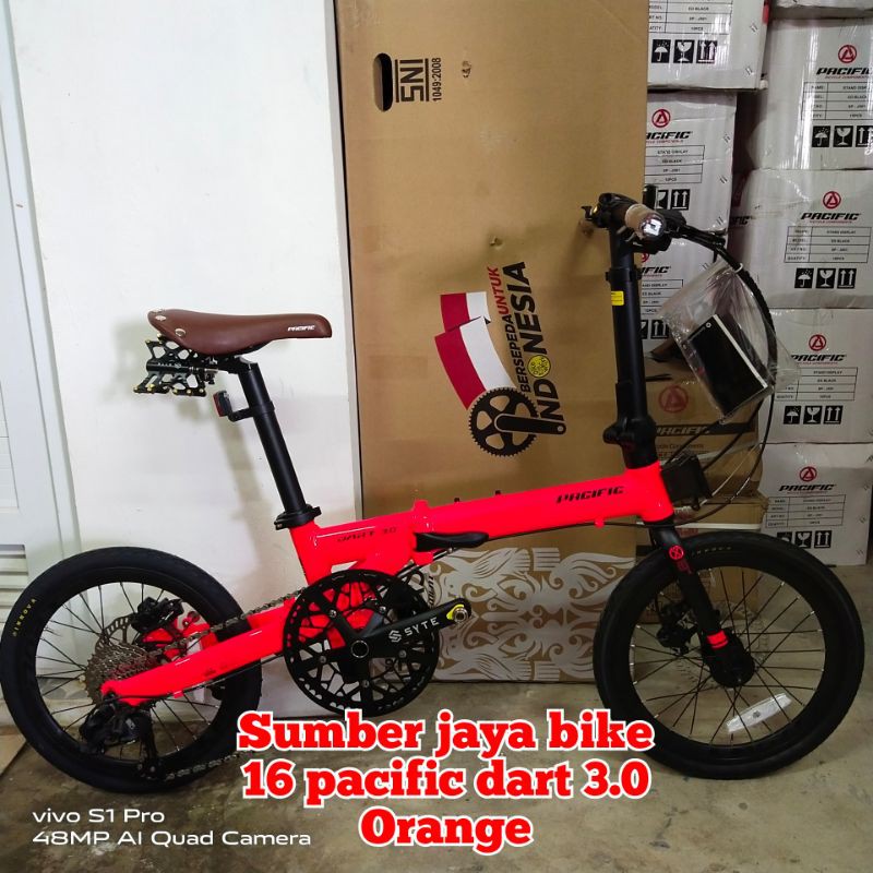 Sepeda Lipat 16 Inch PACIFIC DART 3.0