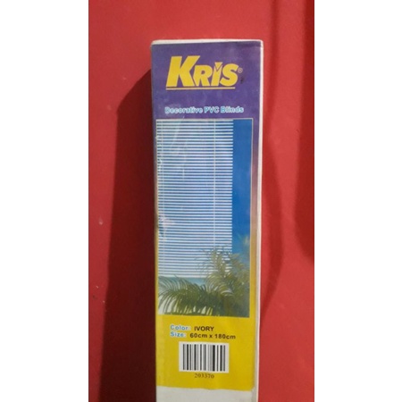 Kris tirai PVC jendela 60 x 180 cm, ORI ACE HARDWARE