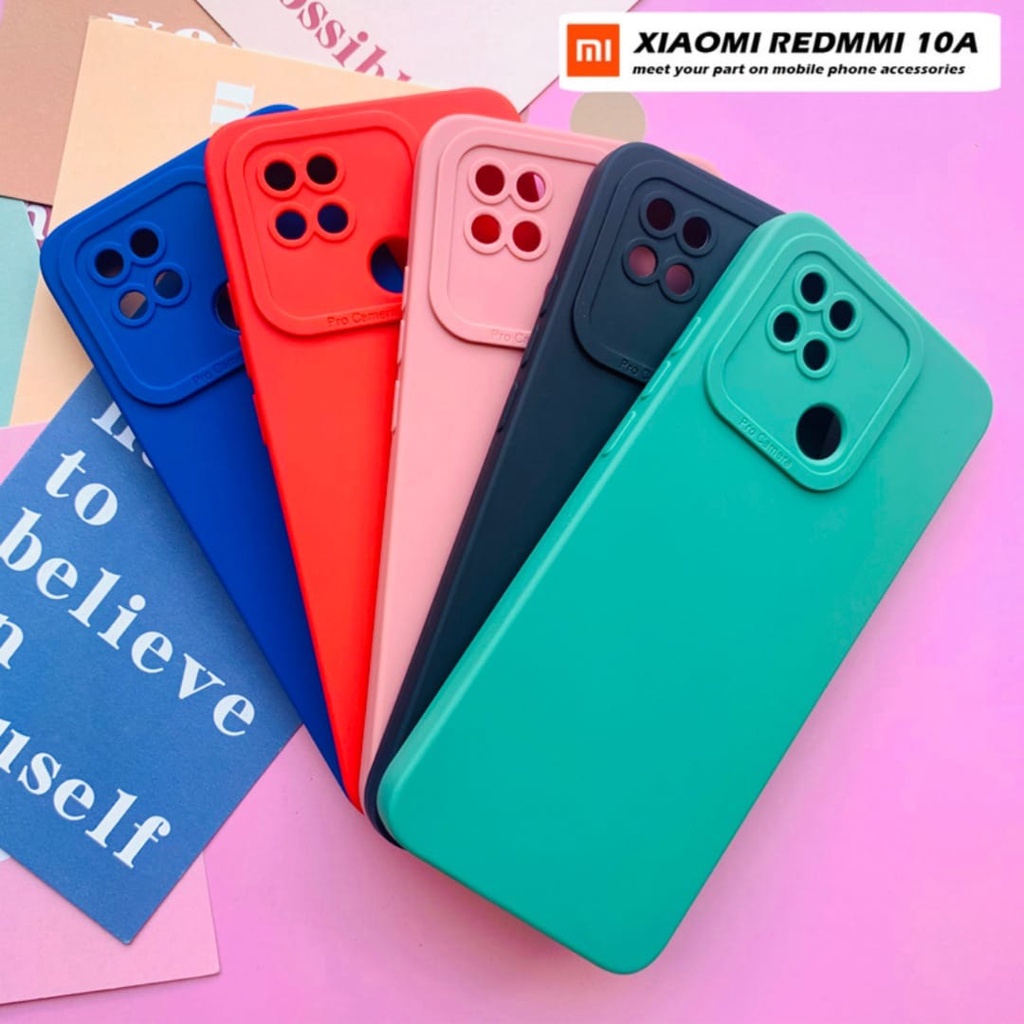 CASE XIAOMI REDMI 10A LIQUID SILICONE RUBBER SOFT CASE REDMI 10A