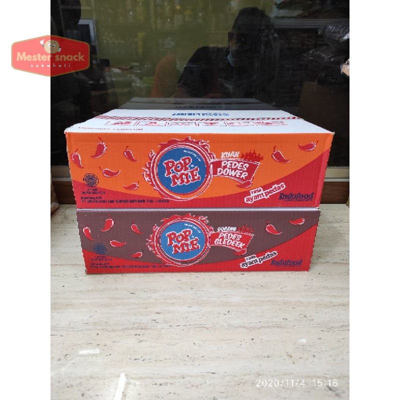

Pop Mie Ayam Pedas Terbaru