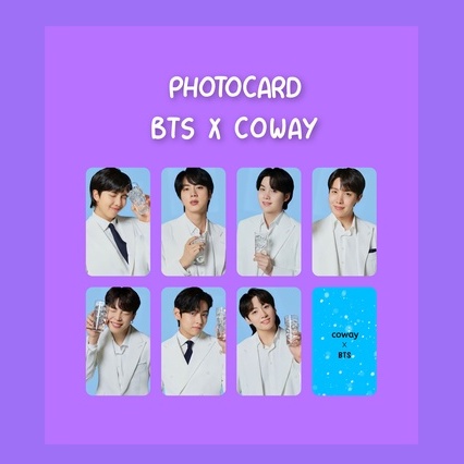 PC PHOTOCARD BTS COWAY UNOFFICIAL