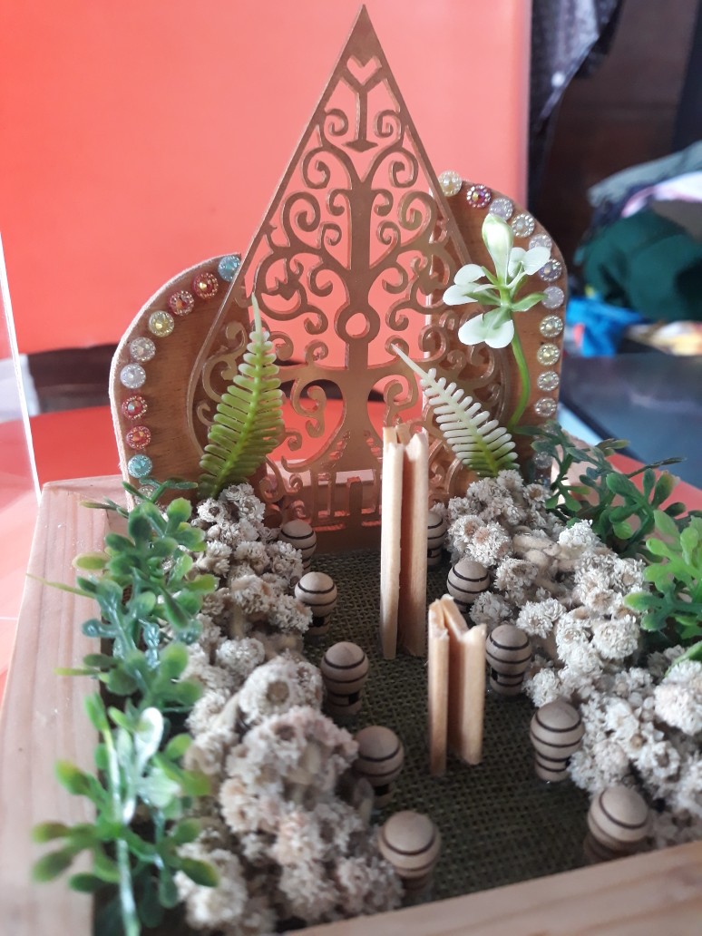 Ring Box Seserahan Rustic Variasi Wayang Tempat Cincin Lamaran