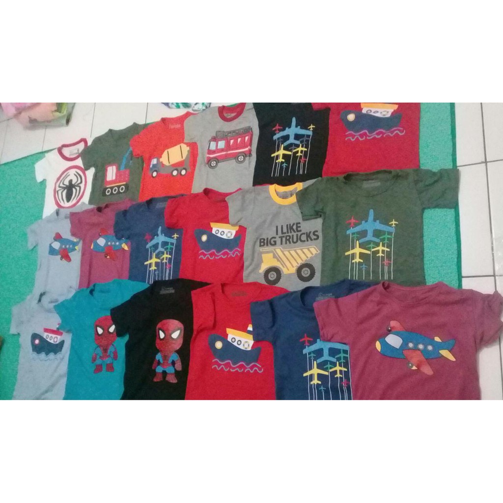 Baju anak laki laki lusinan