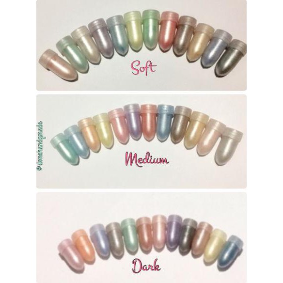 

metalic powder paket hemat pewarna resin dekorasi clay - soft