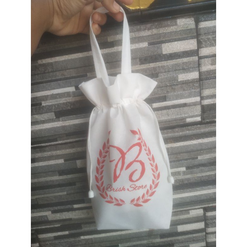 

Tas hajatan bahan spunbond tas snak 20x25x6