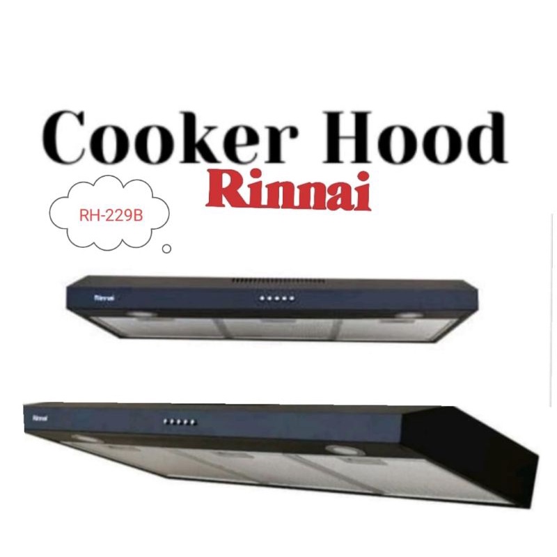 Jual COOKER HOOD RINNAI RH-229B/Tudung Asap RINNAI | Shopee Indonesia