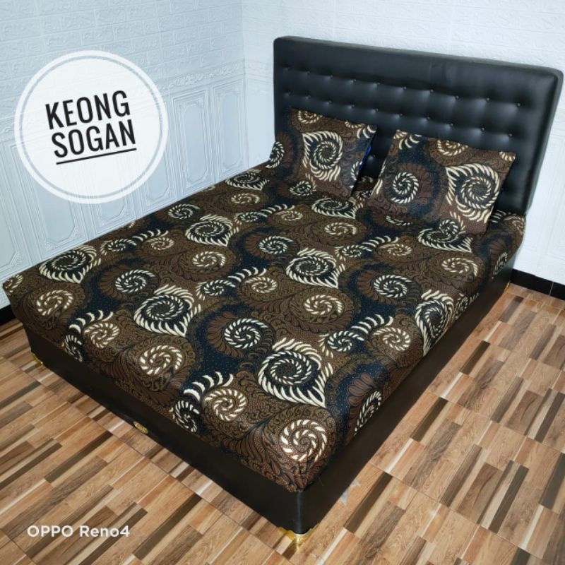 seprei homemade motif batik keong uk 120/160/180/200