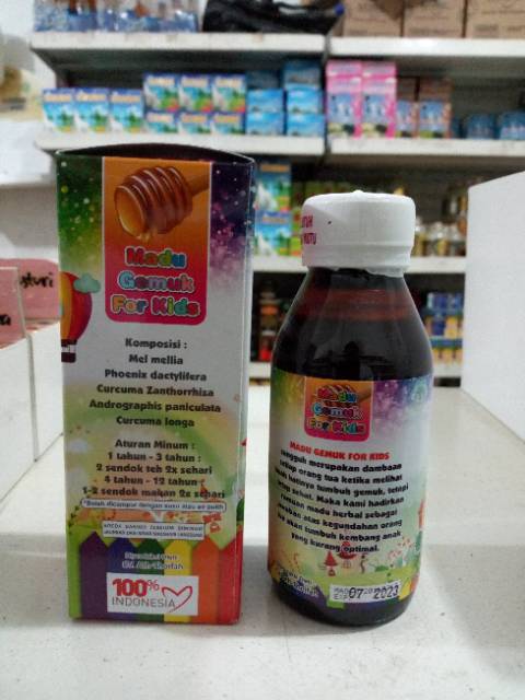 Madu Gemuk Badan / Madu Gemuk For Kids - Penggemuk Badan Anak Ath-Thoifah