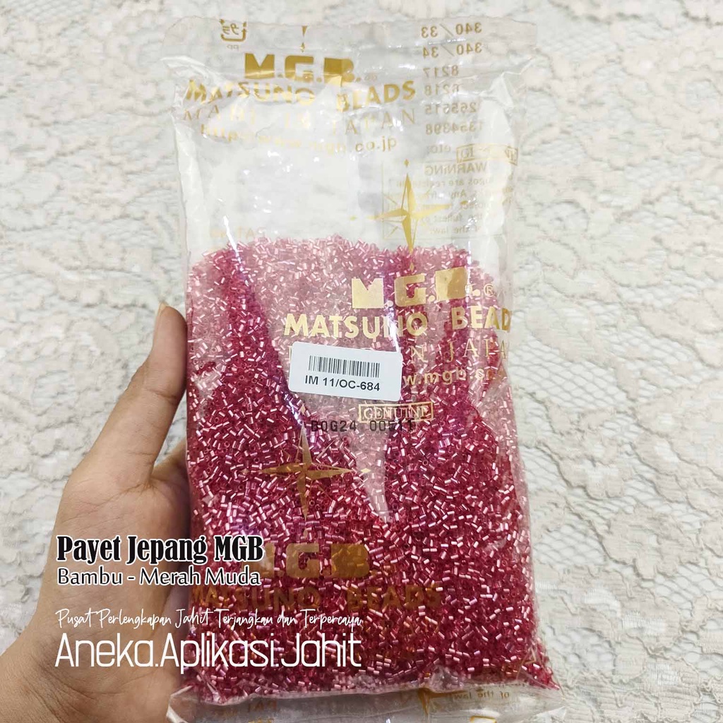 

1 PON PAYET JEPANG MGB MERAH MUDA 802 (450 GRAM /4,5 ONS)