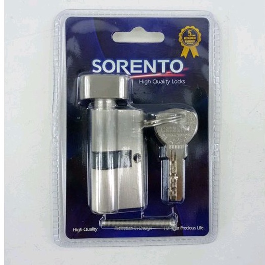 cylinder Knob Sorento/ Cylinder Knop / Kunci Knob / Kunci Knop Sorento 60mm / Kunci Toilet / Kunci Sorento