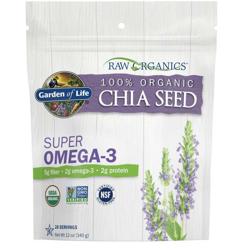 

Garden of Life Raw Organics Chia Seeds 340 g