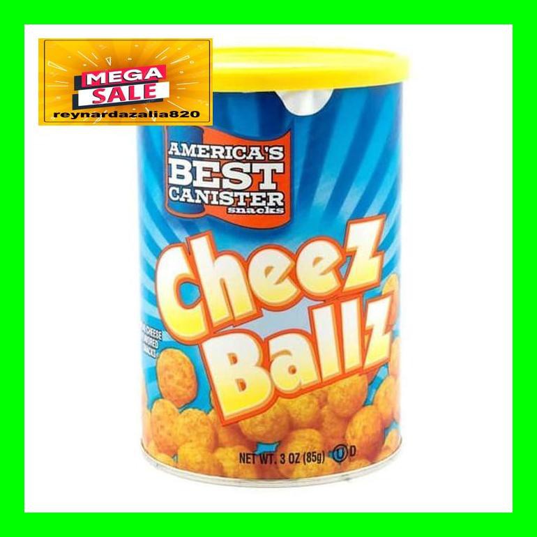 

Chrnar Cheez Ballz Americas Best Canister Snacks 85 Gram (Made In Usa) Chch50D