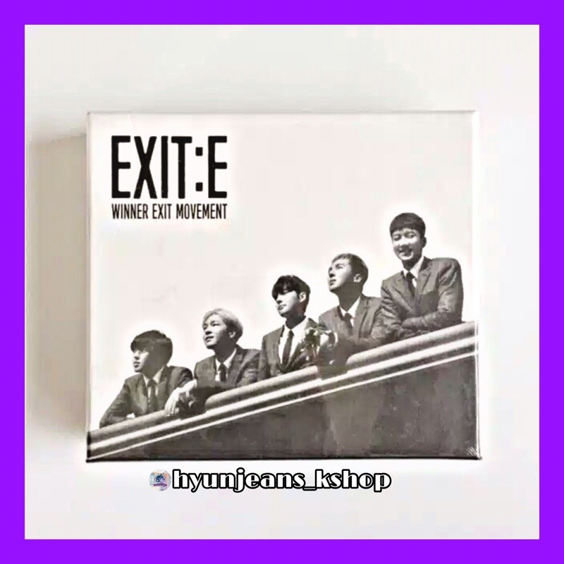 [READY STOCK] WINNER Exit Movement 1st Mini Album - EXIT:E / EXIT : E / EXIT E (Westminster)