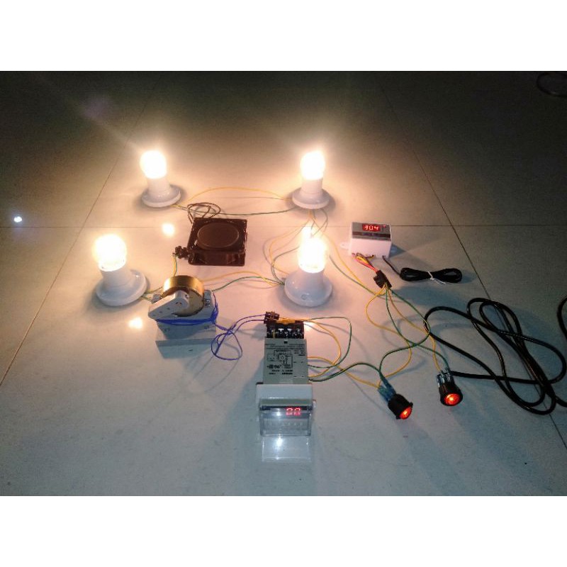 komponen mesin tetas full otomatis