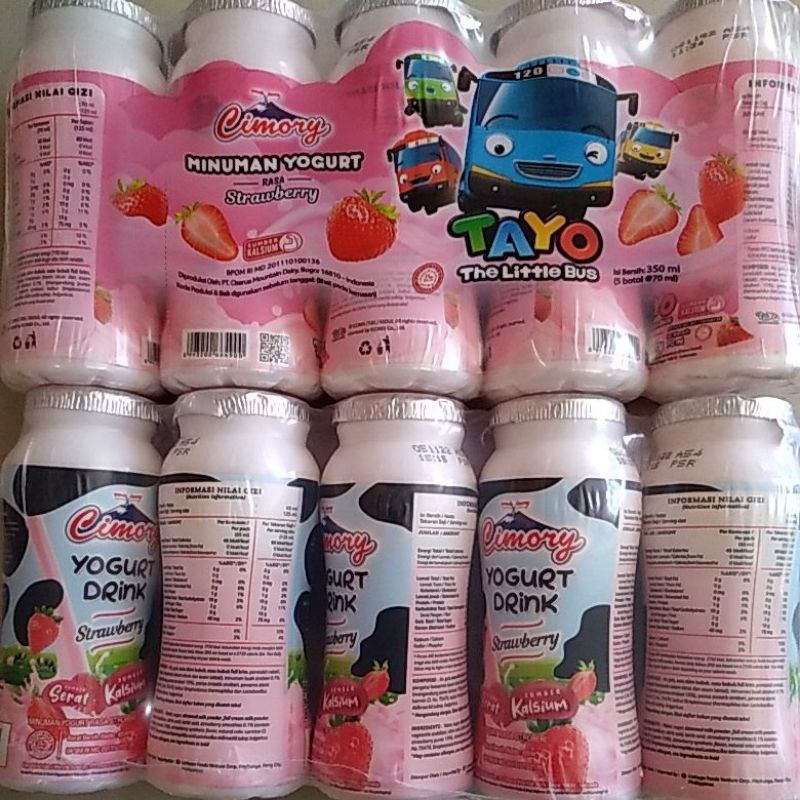 Cimory Minuman Yogurt 1 dus ( 20 pack x 5 botol ) @70ml