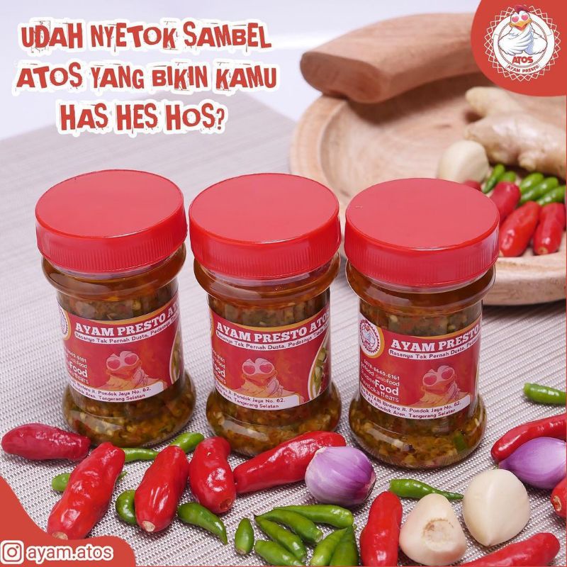 

SAMBAL IJO BAWANG 1 BOTOL