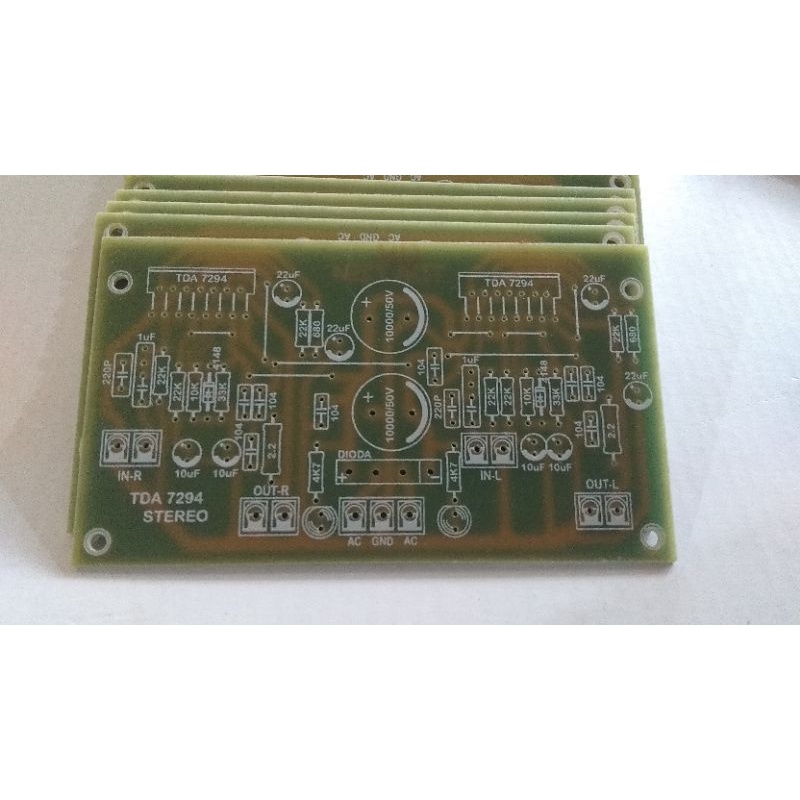 Pcb power TDA7294 setereo