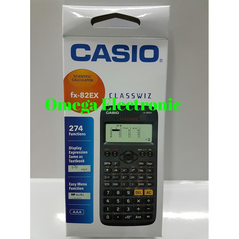 

Casio Fx 82 Ex - Scientific Kalkulator Fx-82Ex Calculator Kuliah