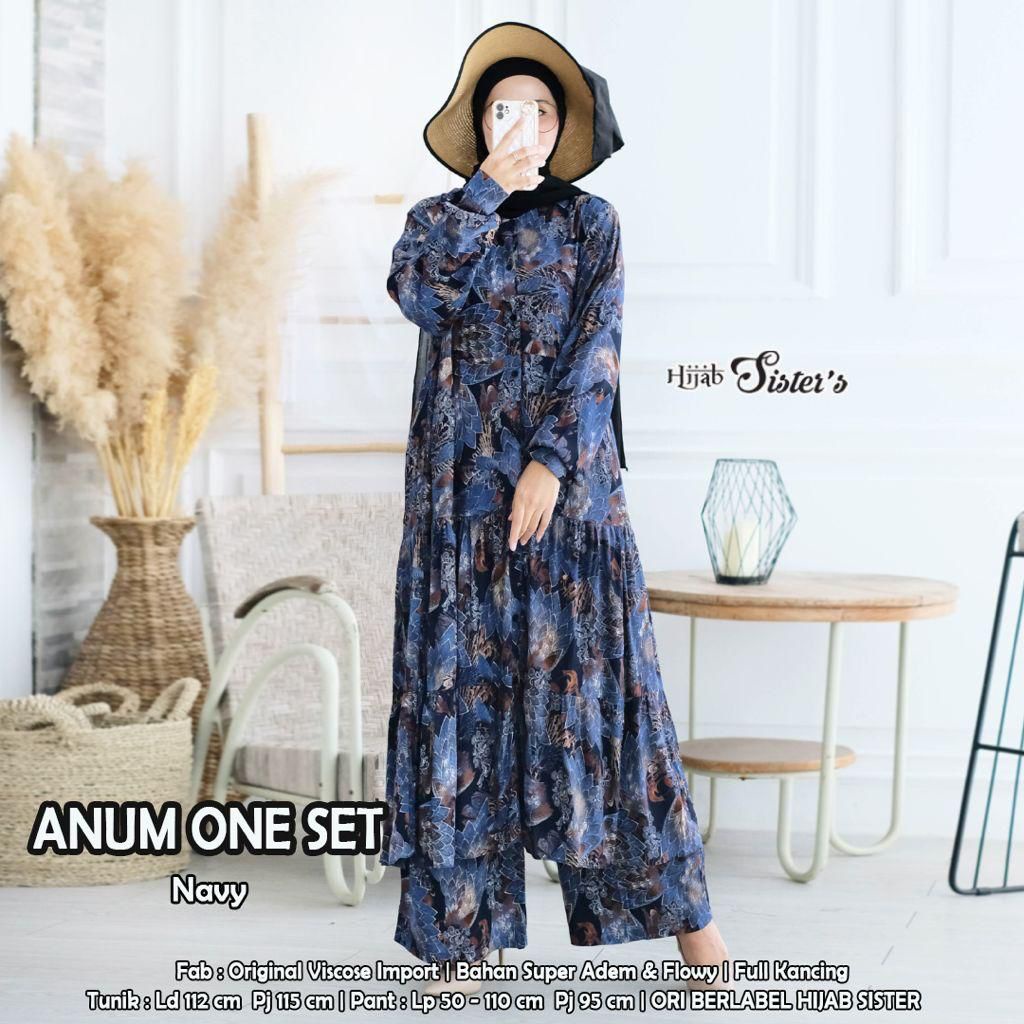 ANUM ONE SET By HIJAB SISTER'S